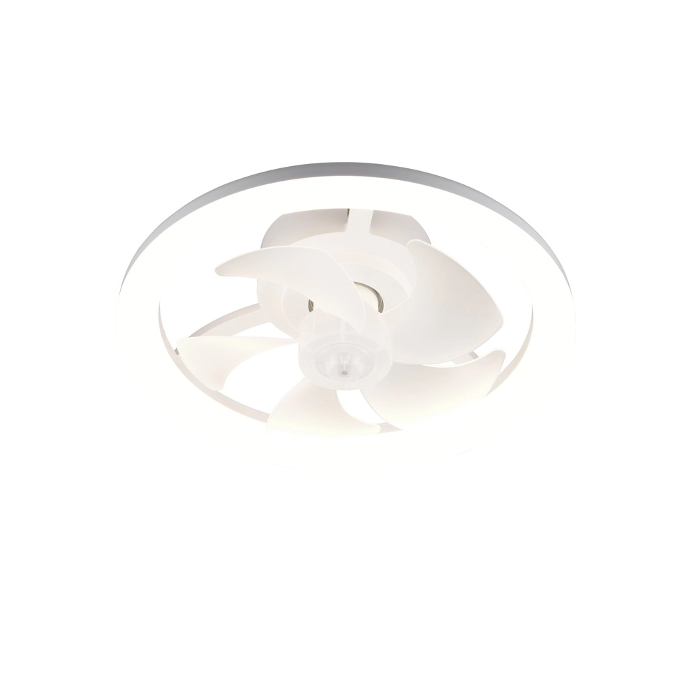 Design plafondventilator Pajala wit Ø 40cm Trio 4017807688207