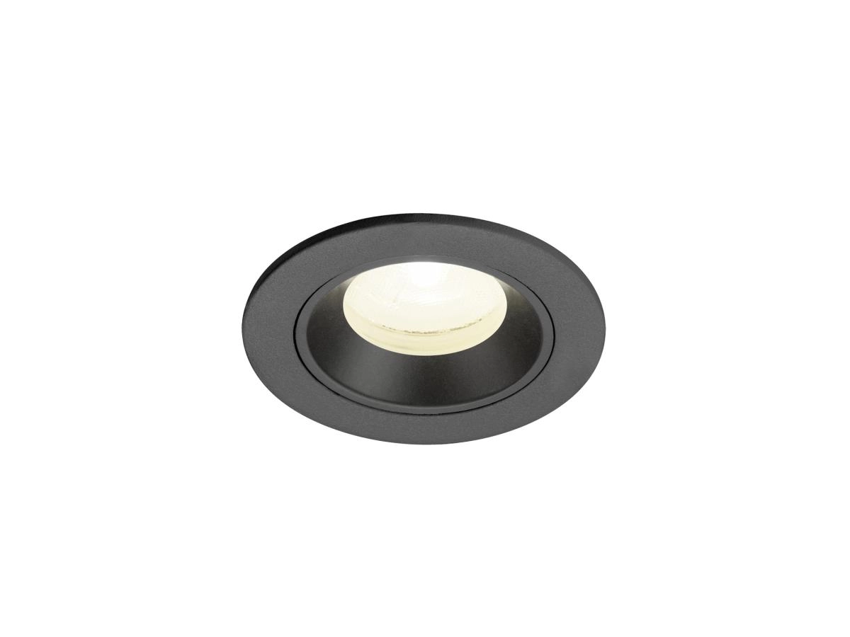 Inbouwspot Numinos XS zwart 4000K - 20gr