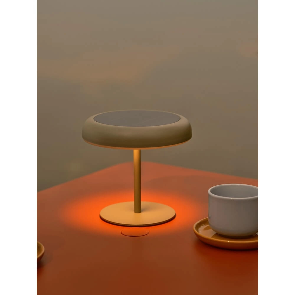 Solar tafellamp Elmer groen oplaadbaar Nordlux 5704924023514