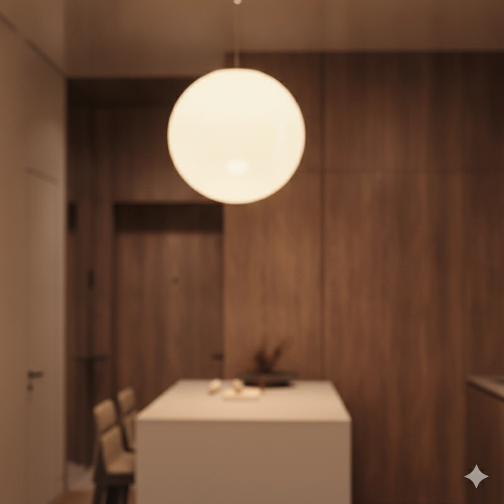 Witte hanglamp Bolita bol Ø 30cm