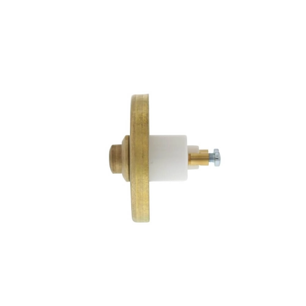 Ronde deurbel Chimea messing getrommeld Intersteel 8714186119549