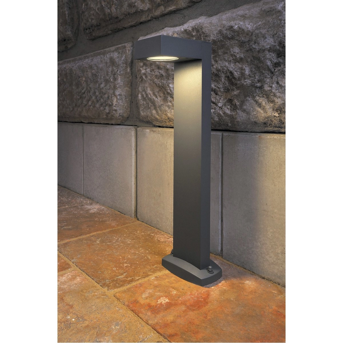 Staande tuinspot Quadrasyl SL 75 75cm antraciet SLV 4024163111744