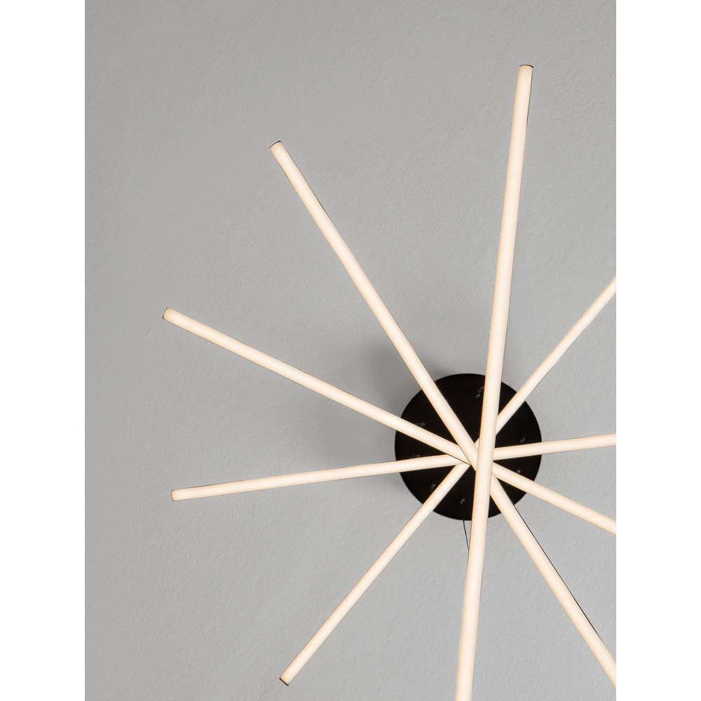 Design hanglamp Gratta zwart Lyora 5212017468543
