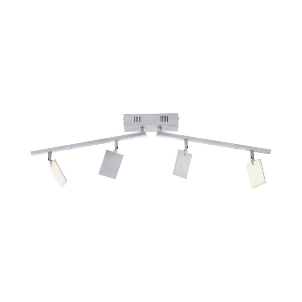 Plafondlamp Pure Mira 4-lichts aluminium Paul Neuhaus 4012248358870