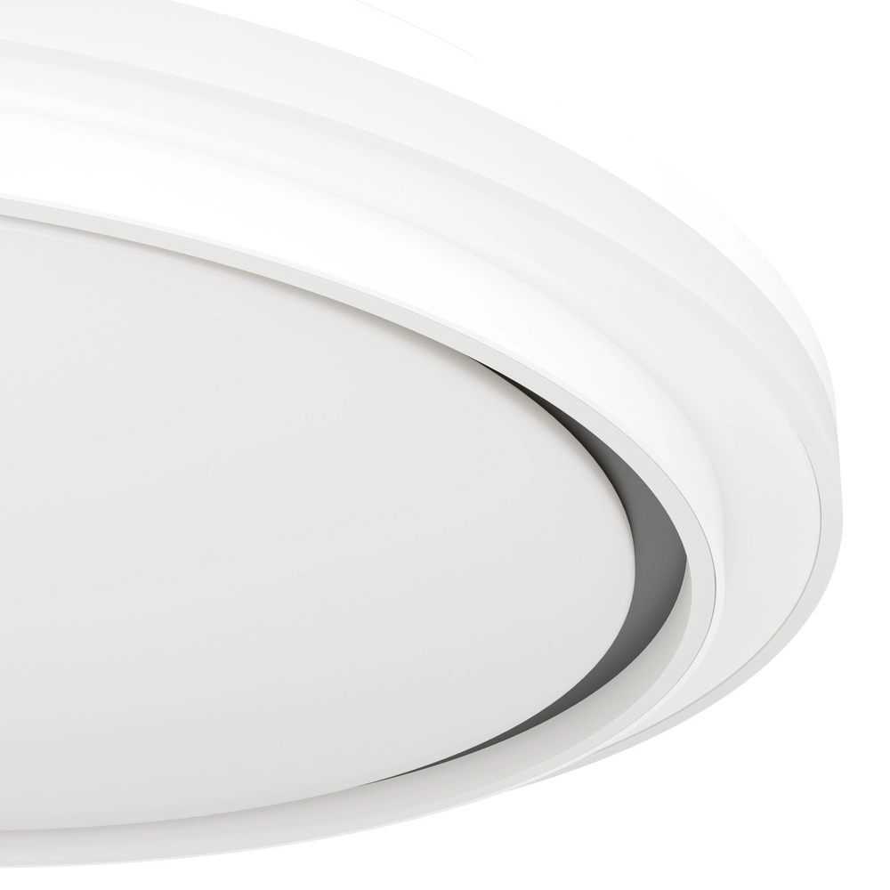Witte plafonniere Semovigo Ø 50cm Eglo 9008606391844