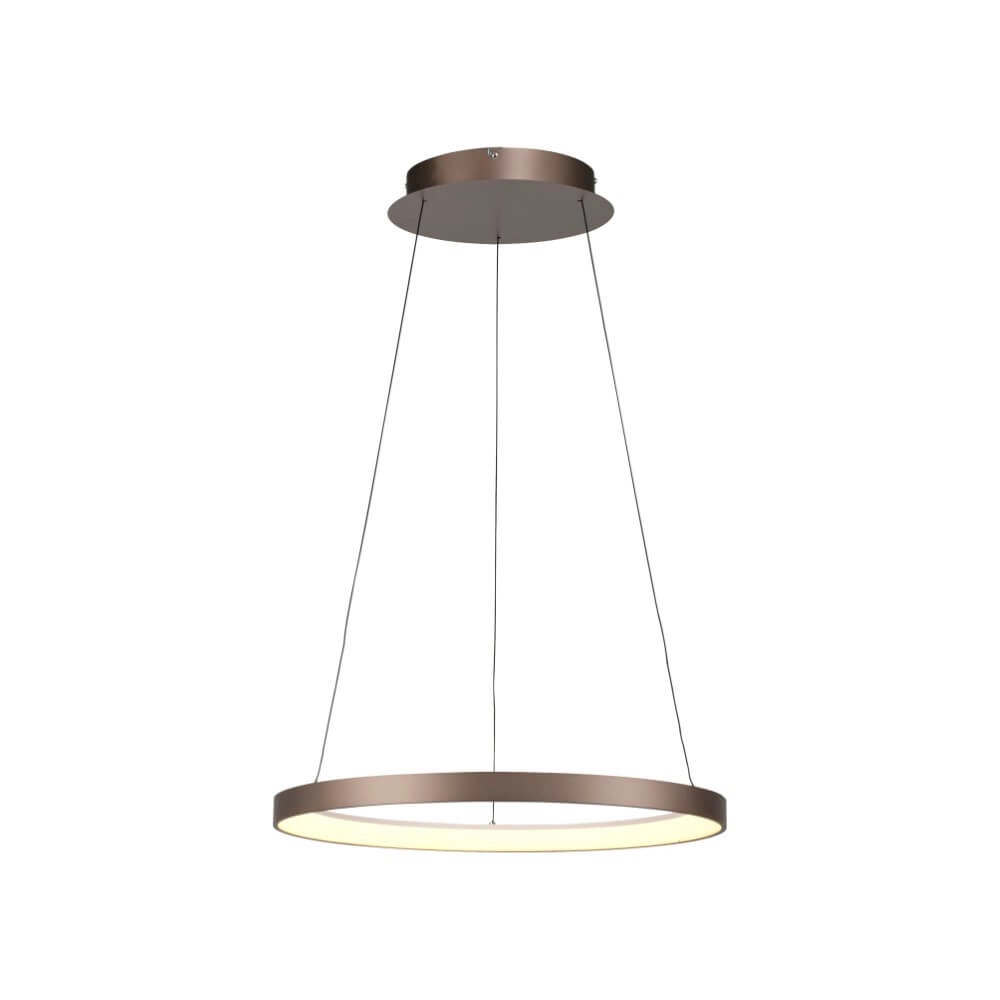 Ronde hanglamp Hoop bruin Paul Neuhaus 4012248384701