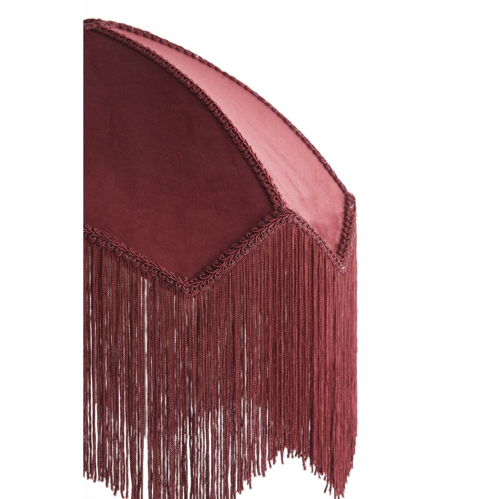 Hanglamp Malacia Ø 40cm - velvet bordeaux Light & Living 8717807759254