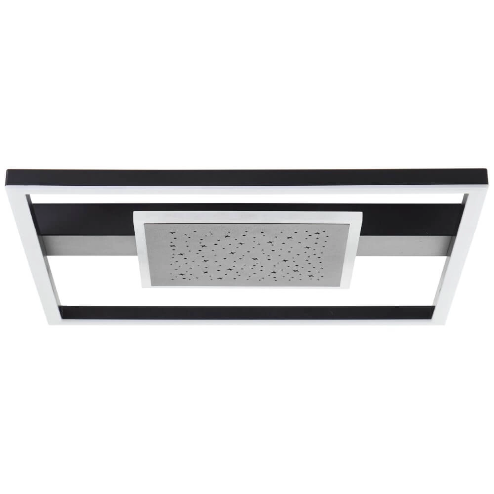 Vierkante plafondlamp Reno design 37 x 37cm Brilliant 4004353428371