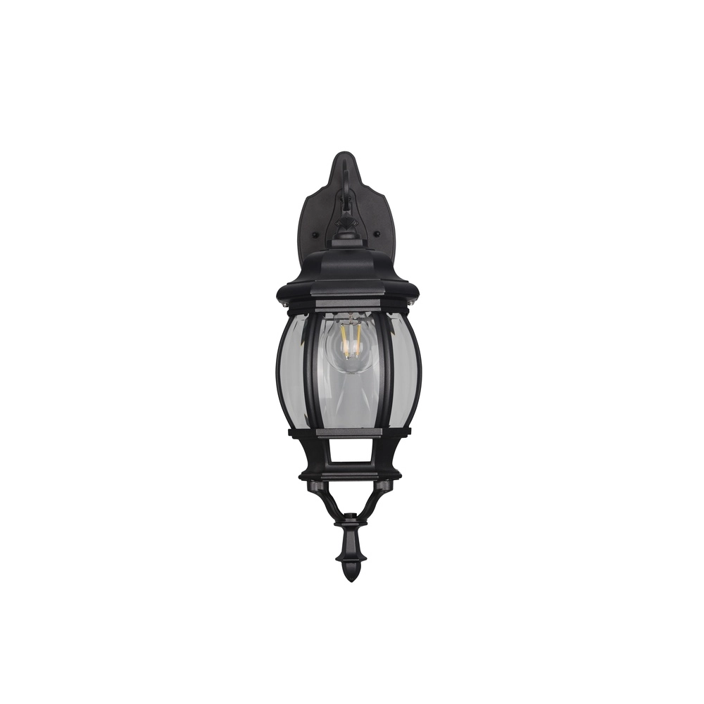 Wandlamp Elvo zwart Trio 4017807543810