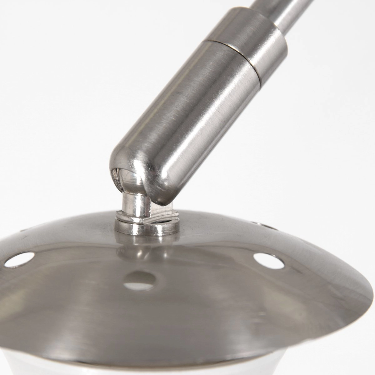Wand booglamp Sparkled RVS met smoke kap Steinhauer 8712746146714