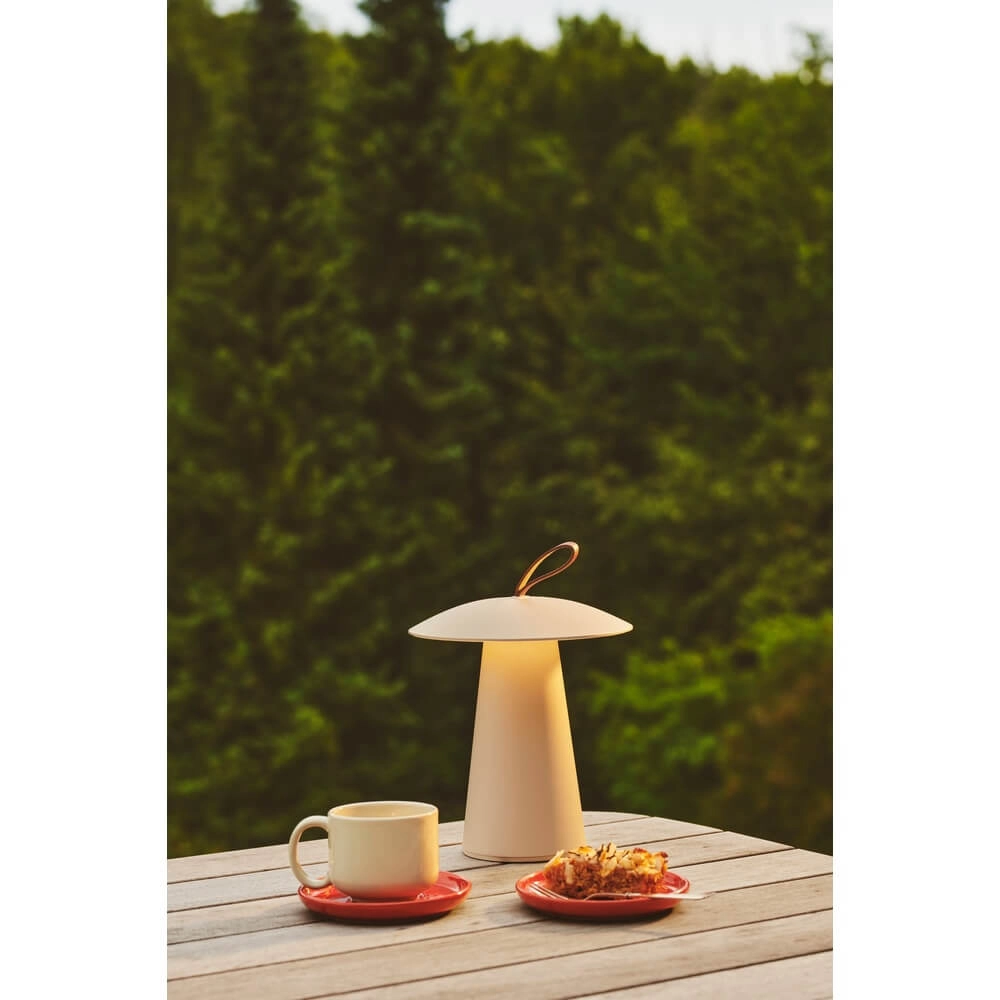 Design tafellamp Ara To-Go oplaadbaar zandkleurig Nordlux 5704924016929