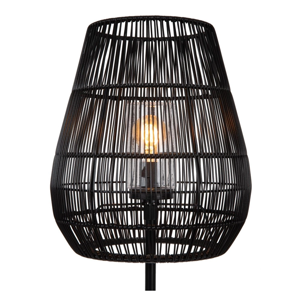 Vloerlamp Nerida zwart IP44 - Ø 35cm Lucide 5411212031907