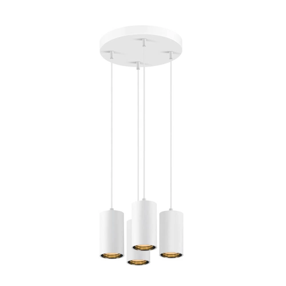 Pendel hanglamp Asto Tube wit 4x GU10 SLV 4024163266024