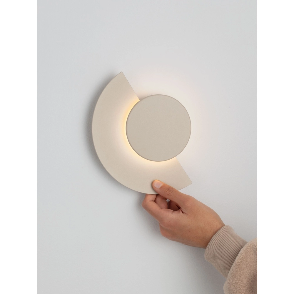 Moderne wandlamp Gloo zand bruin - 3000K Lyora 5212017497291