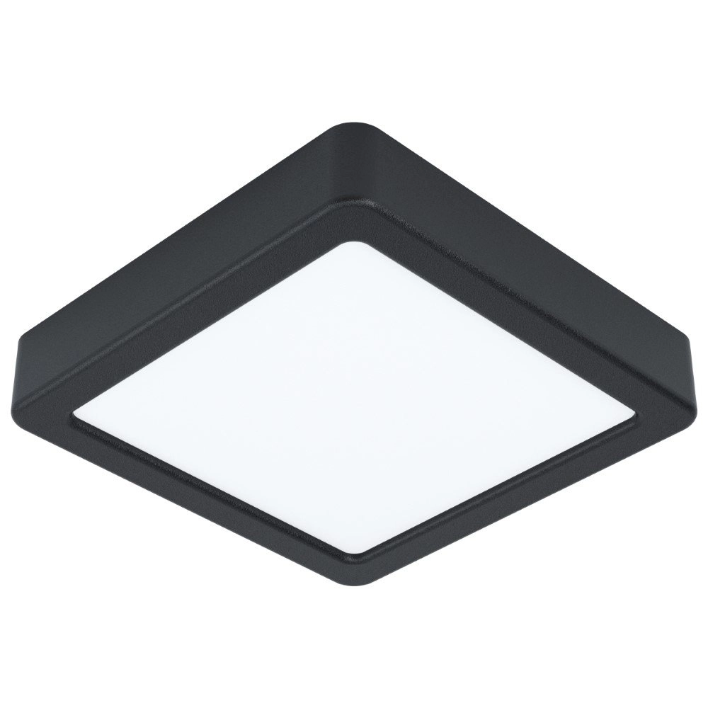 Plafondlamp Fueva 5 Zwart