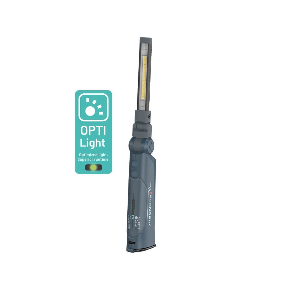 Handzame werklamp Mini slim grijs Scangrip 5708997362105