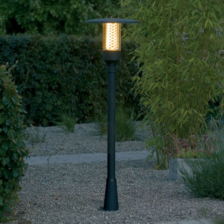 Design terraslamp Nova 118 118cm zwart KonstSmide 7318304057501