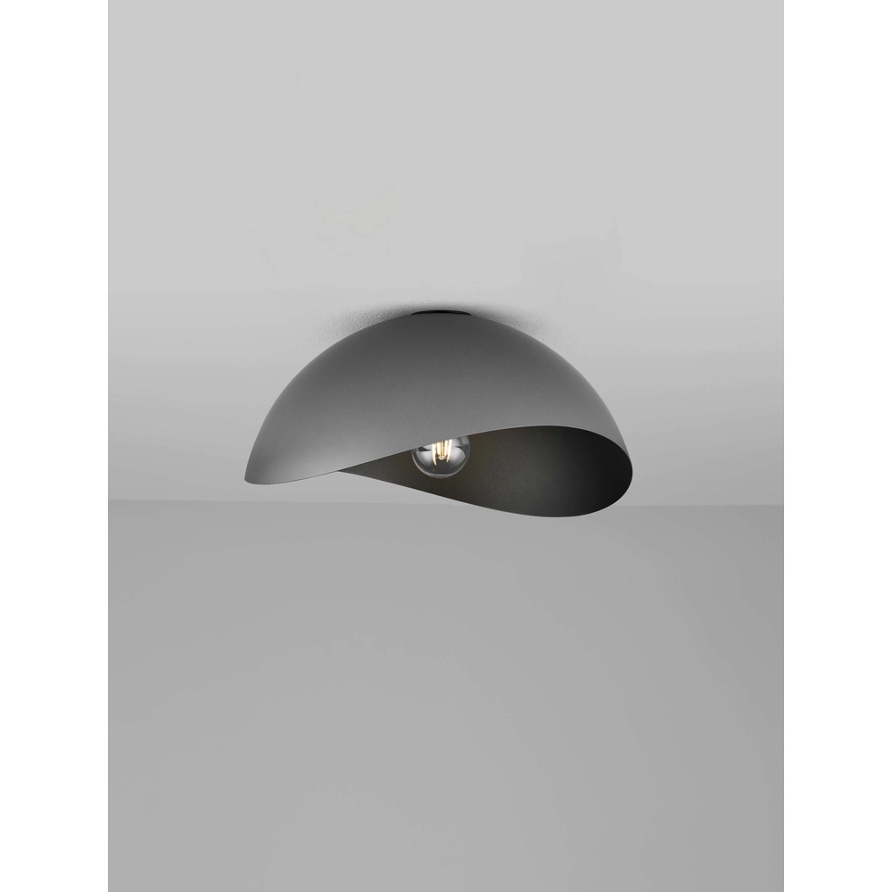Plafondlamp Opsi zwart Ø 40cm