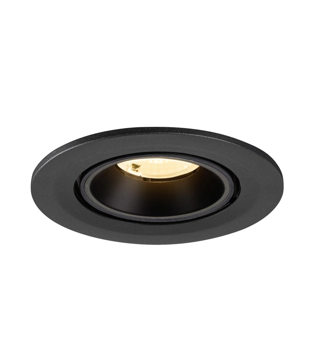 Inbouwspot Numinos Gimble S zwart 3000K - 40gr SLV 4024163313544