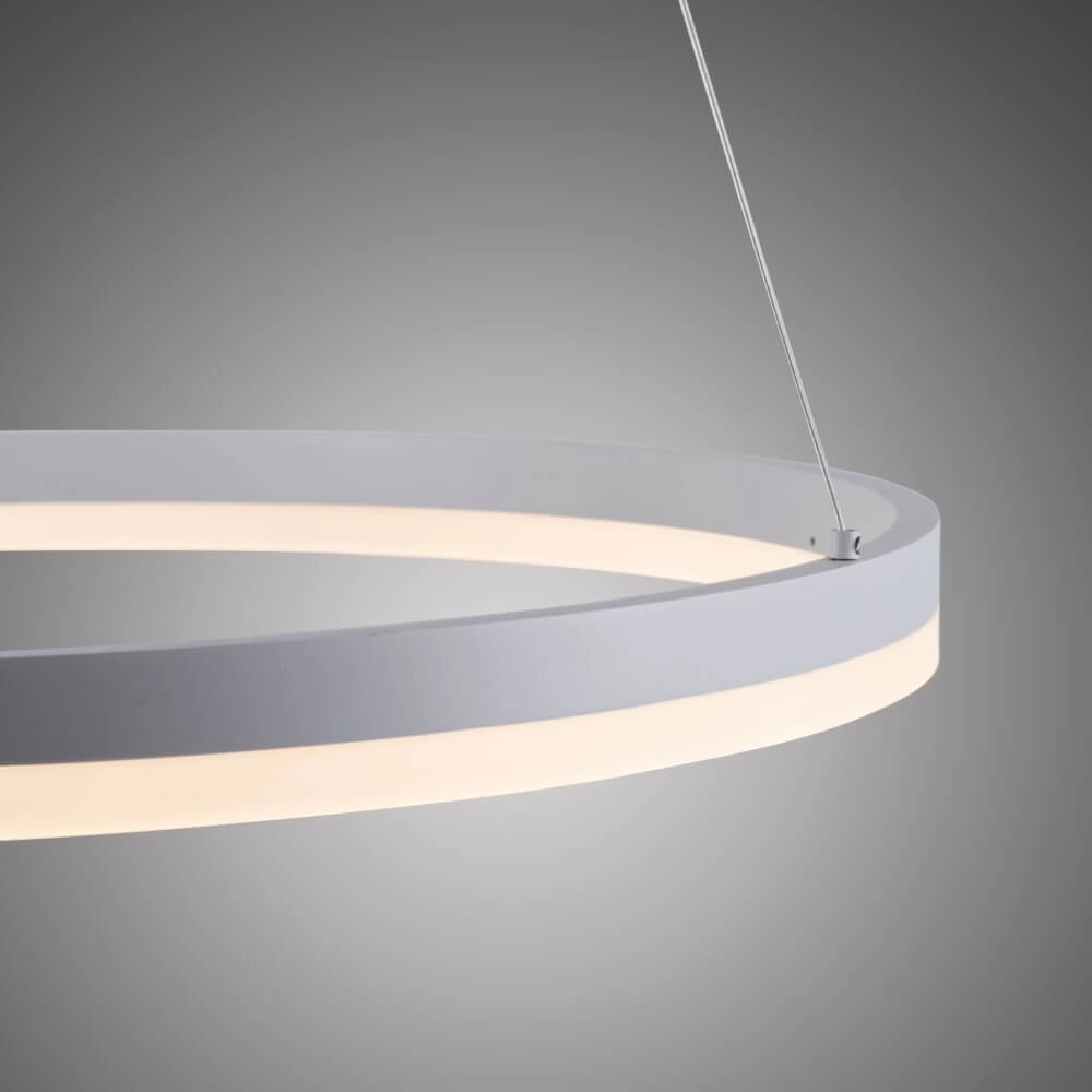 Moderne hanglamp Titus Ø 60cm wit Paul Neuhaus 4012248365366