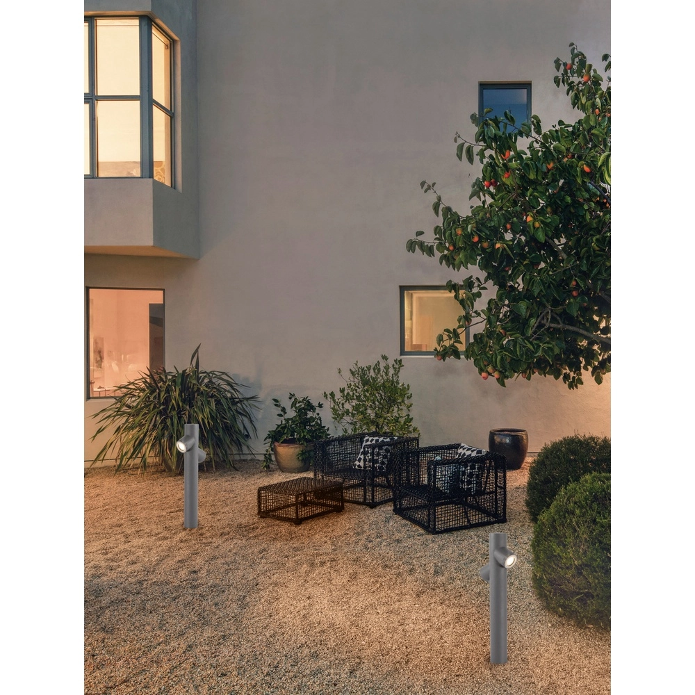 Design tuinlamp Ramo grijs dubbel Lyora 5212017429100