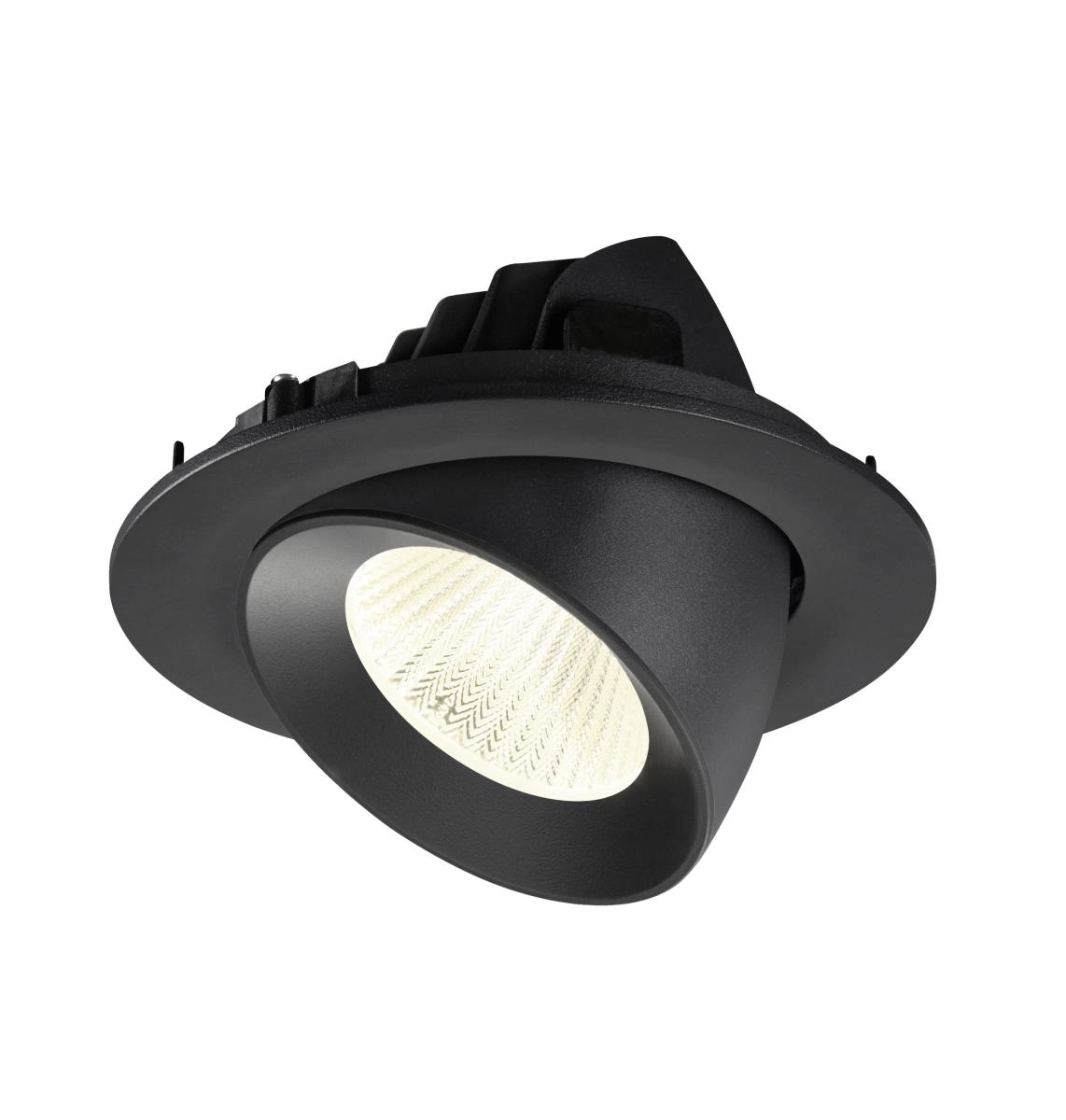 Inbouwspot Numinos Gimble L zwart 4000K - 40gr SLV 4024163310123