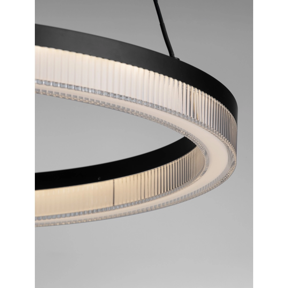 Zwarte hanglamp Lonela enkel Lyora 5212017467058