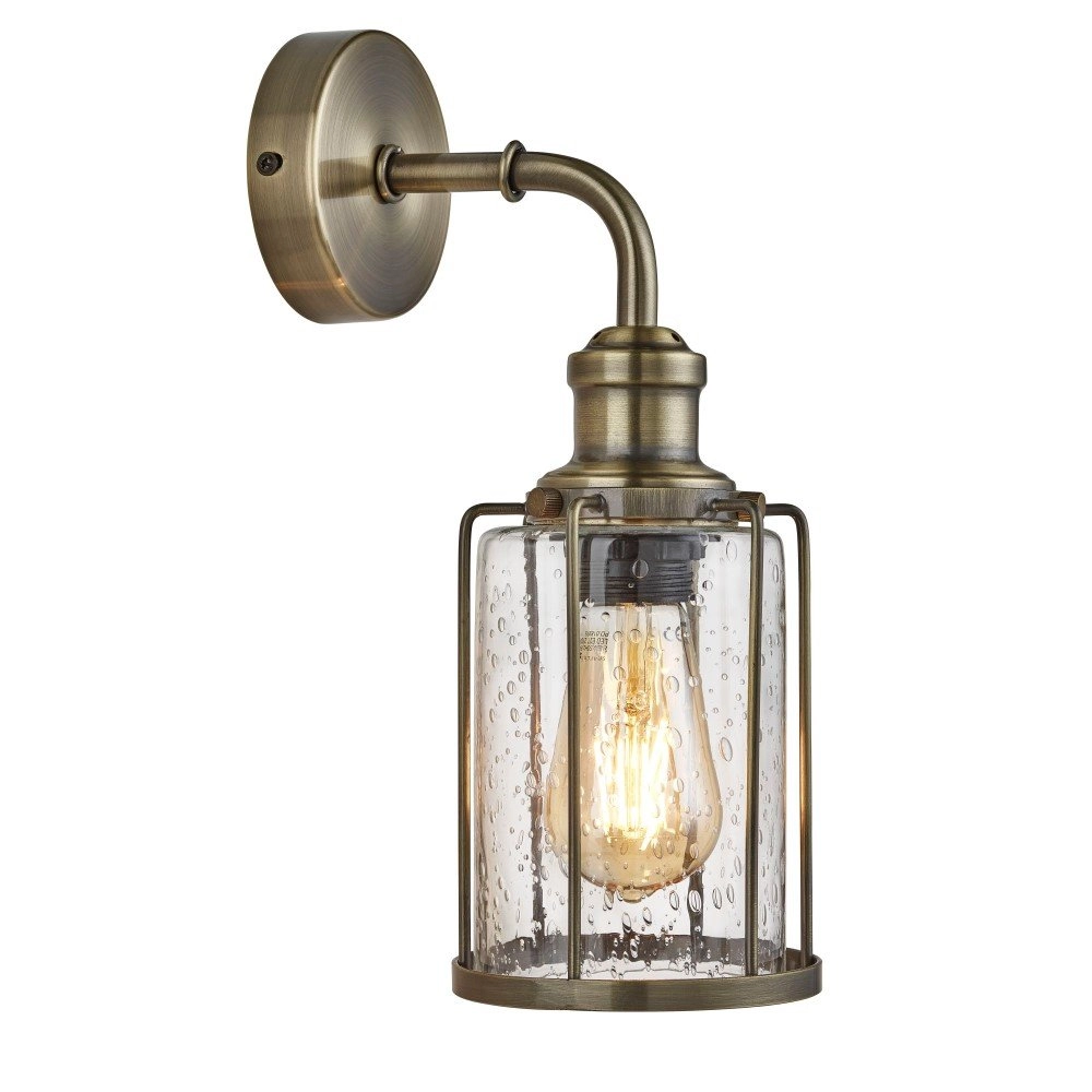 Antieke wandlamp Pipes