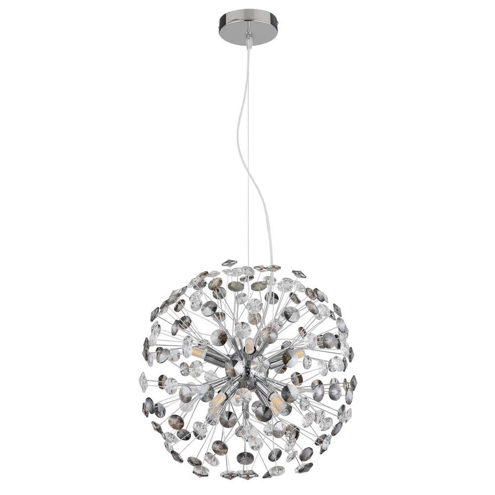 Hanglamp Katrina chroom Ø 40cm Globo 9007371487332