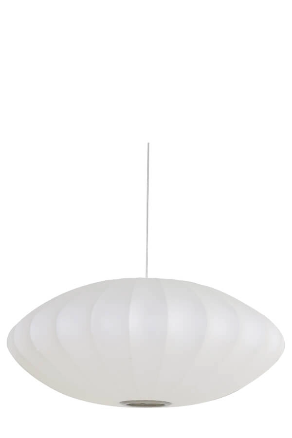 Japandi hanglamp Fay Ø 70cm wit Light & Living 8717807069025