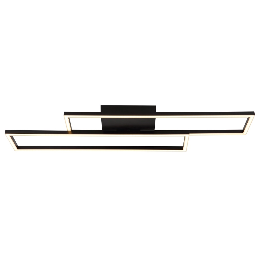 Moderne plafondlamp Tatjana zwart Globo 9007371566310