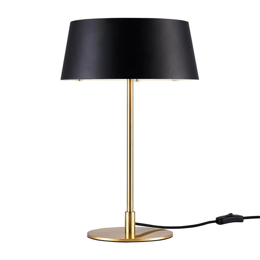 Strakke tafellamp Clasi zwart Ø 29cm Nordlux 5704924015946