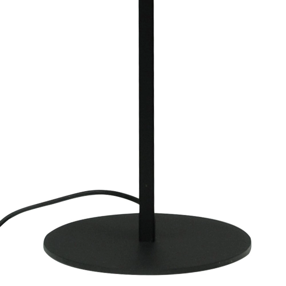 Vloerlamp zwart Quinto Smoke met smoke glas Masterlight 8718121220062