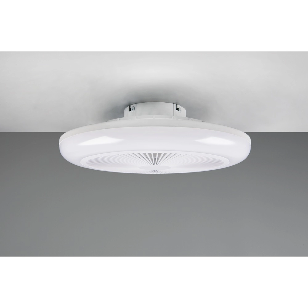 Design ventilator Holmsund wit Ø 46cm met RGB functie Trio 4017807688665