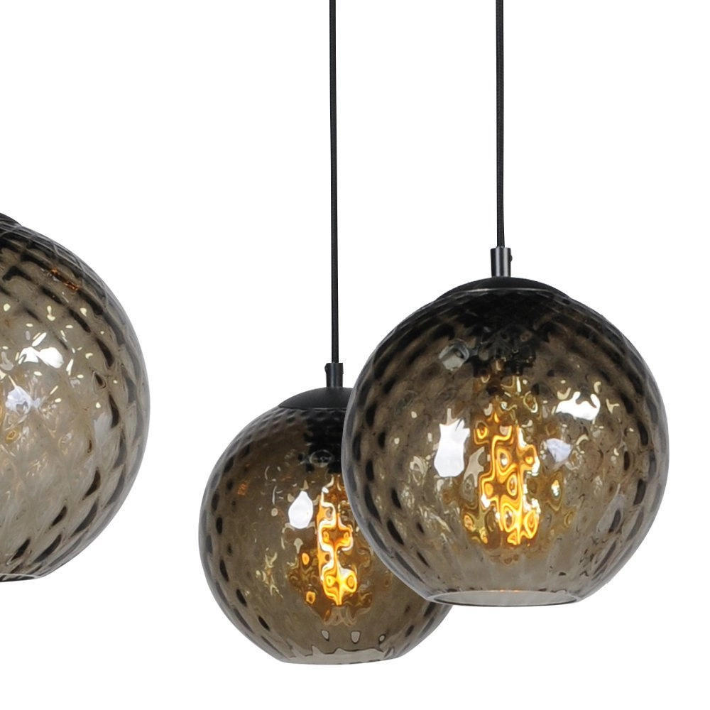 Zwarte hanglamp Baloton 6-lichts Masterlight 8718121247427