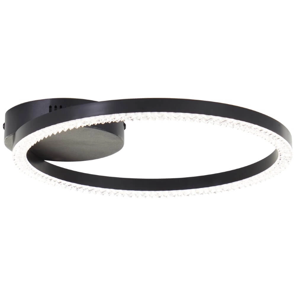 Zwarte plafondlamp Aurelia 1500lm Brilliant 4004353442117