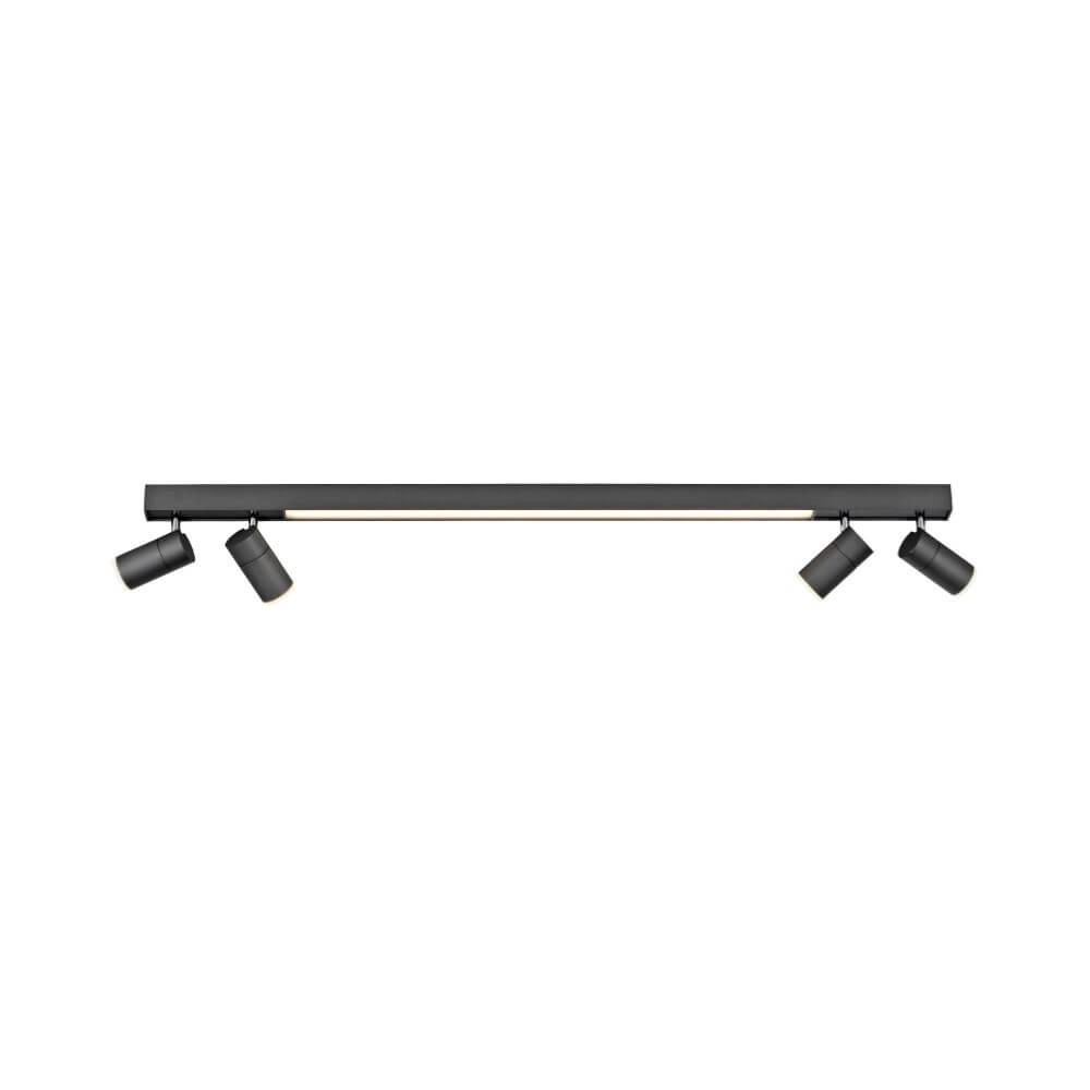 Strakke plafondlamp Pure Lines Spot antraciet Paul Neuhaus 4012248366349