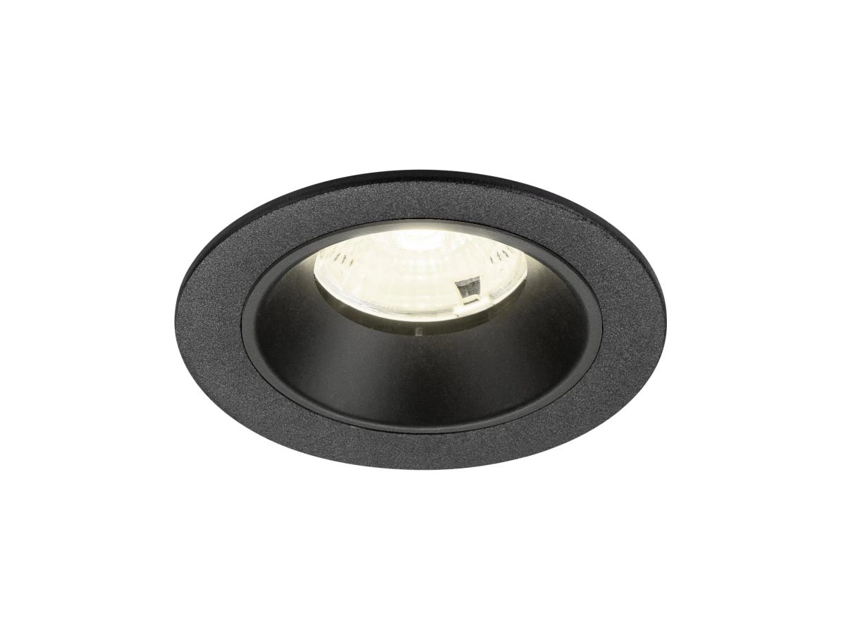 Inbouwspot Numinos S zwart 4000K - 55gr