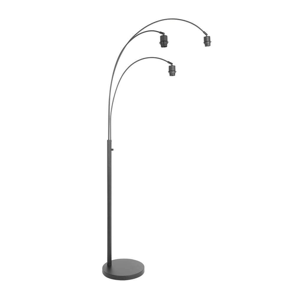 Vloerlamp Sparkled Light zwart met groene kappen Steinhauer 8712746173611