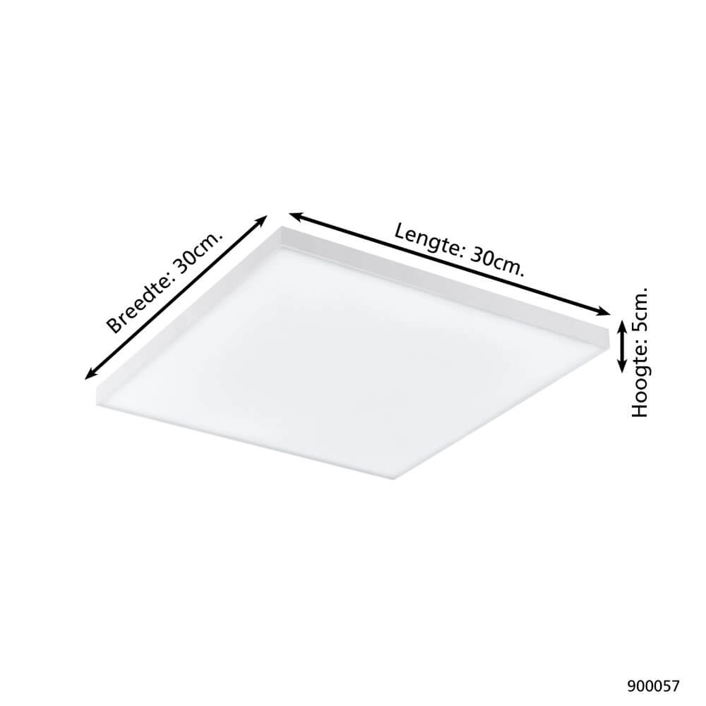 Plafonnière Zigbee Turcona-Z 30x30cm wit Eglo 9008606221936
