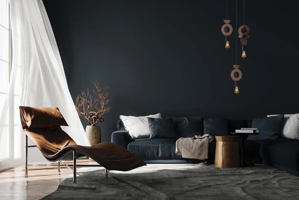 Design hanglamp Drops Wood C 1-lichts hout Lyora 5903139111751