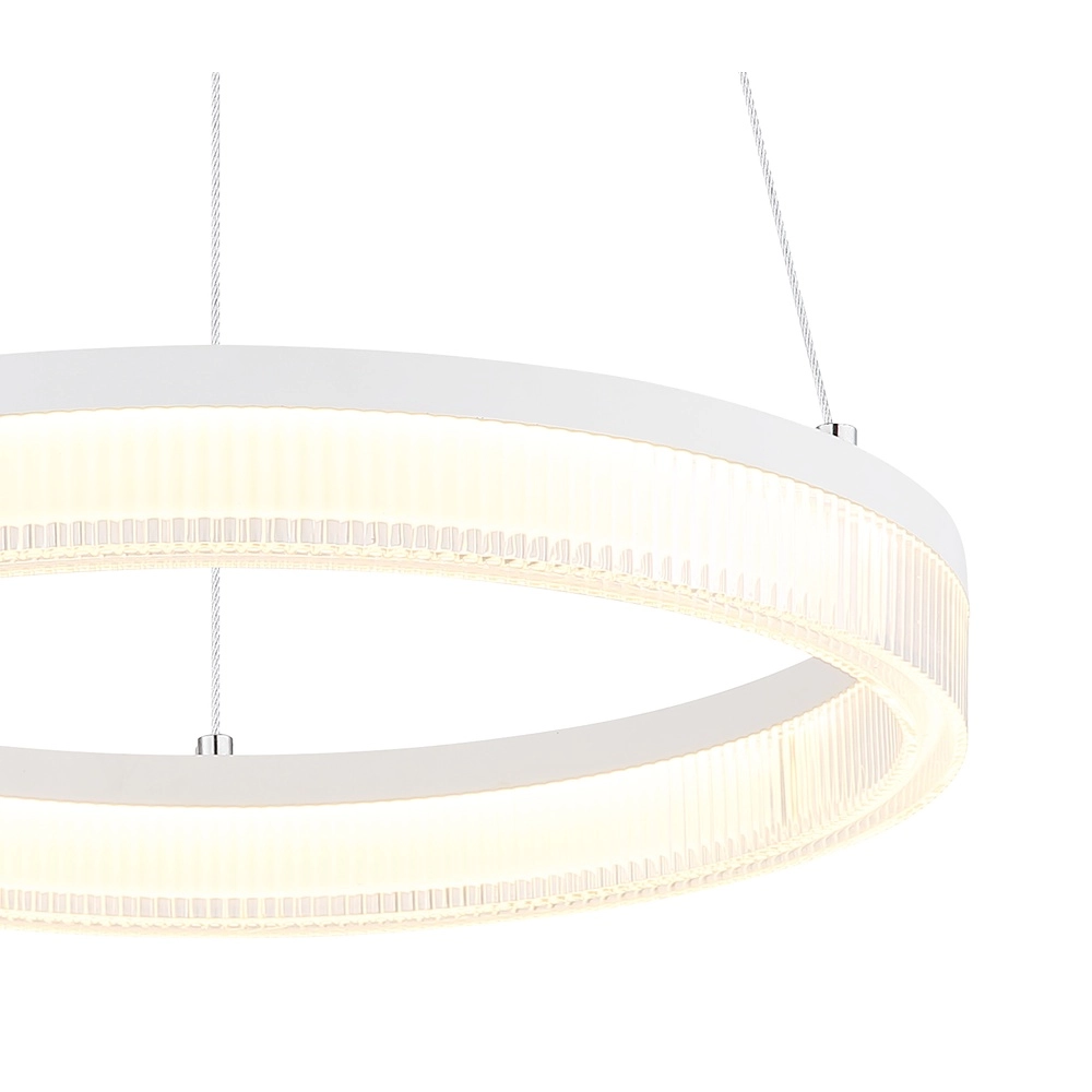 Moderne hanglamp Zara zand bruin Ø 33cm Globo 9007371570072