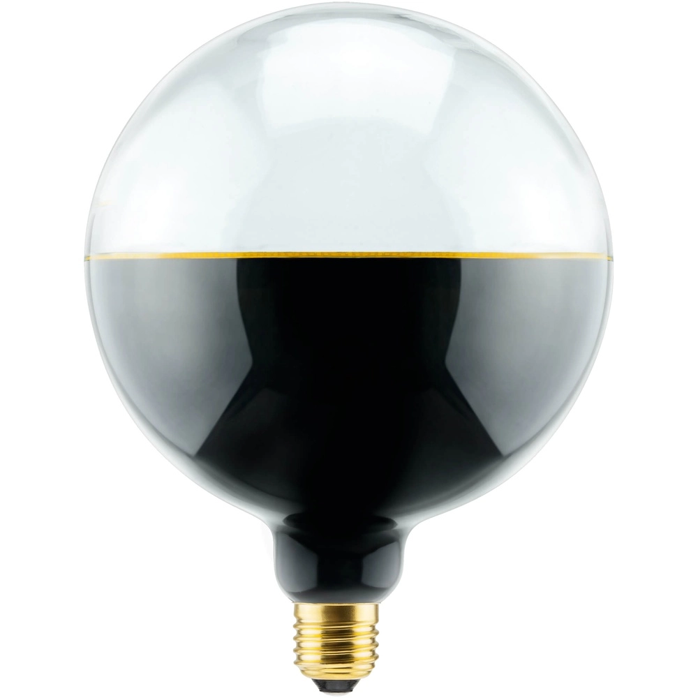 Lichtbron zwart en helder Illusion 6W - E27 - 260lm - 1900K - Ø 14,5cm Segula 4260751131200
