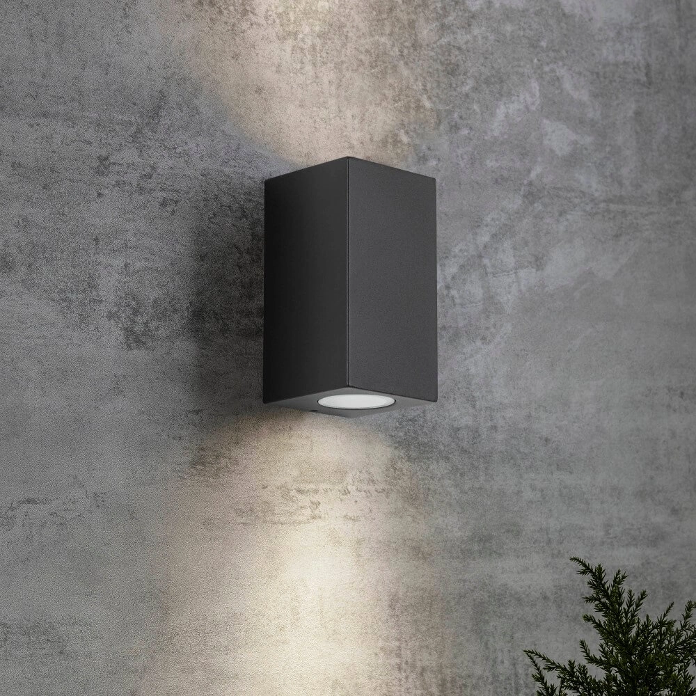 Wandspot Levi zwart up & down KS verlichting 8714732774505