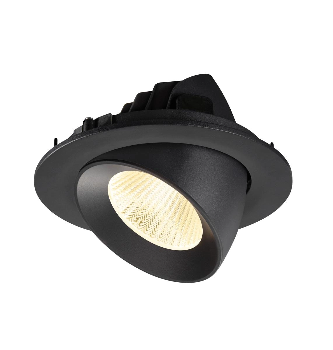 Inbouwspot Numinos Gimble L zwart 3000K - 40gr SLV 4024163310307