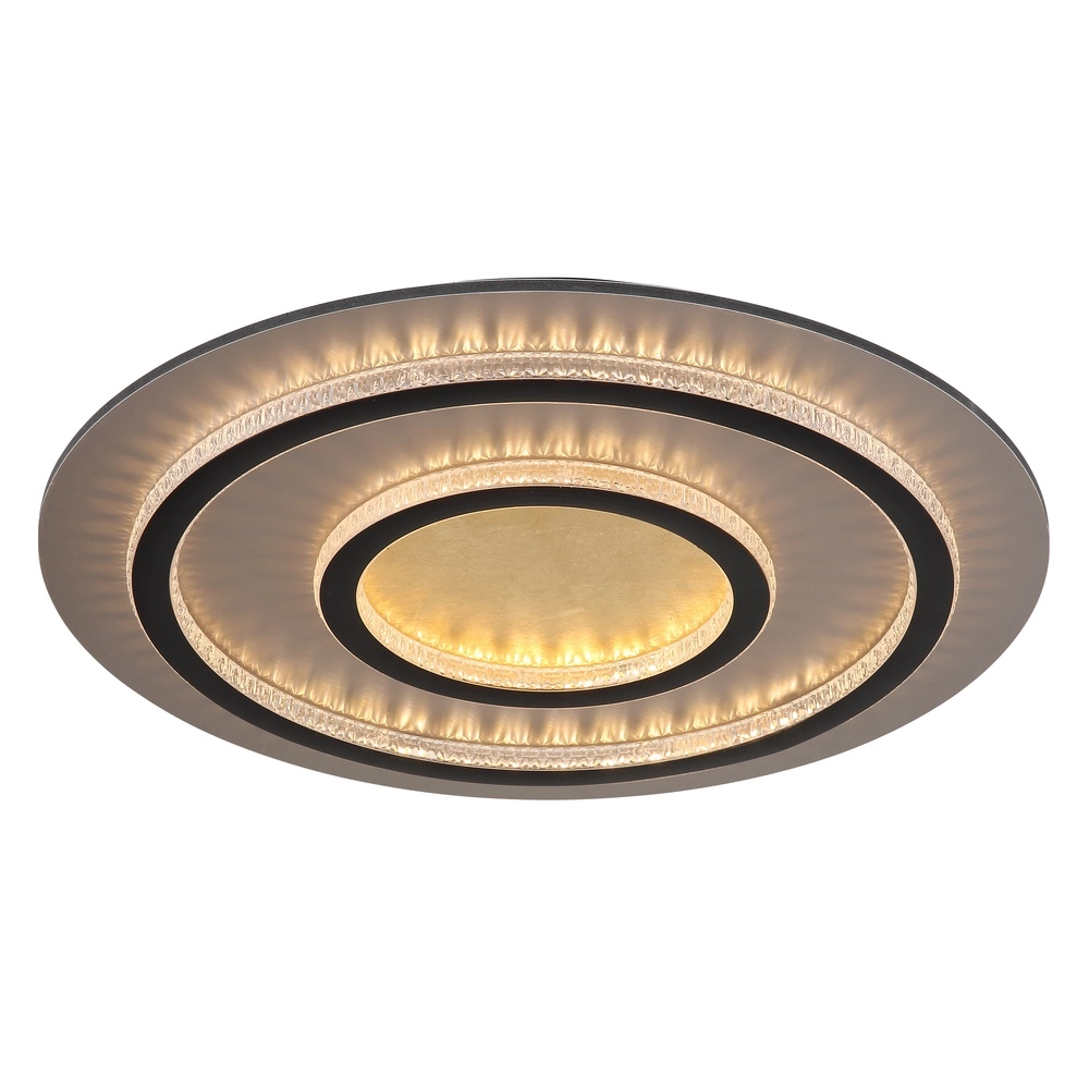 Plafondlamp Jayden zwart Ø 55cm Globo 9007371533848