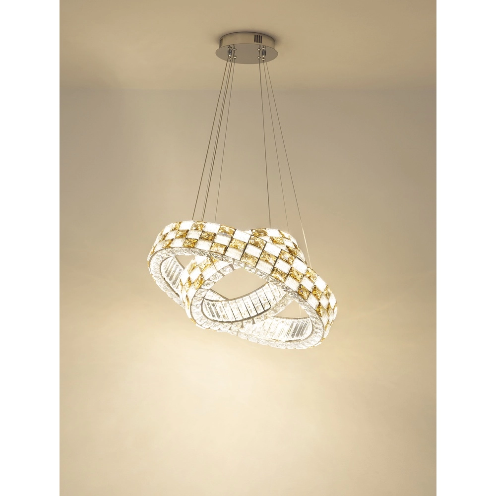 Hanglamp Lidia chroom Globo 9007371586097