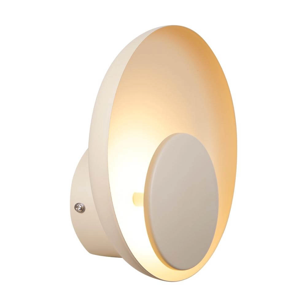 Design wandlamp Marsi zand bruin
