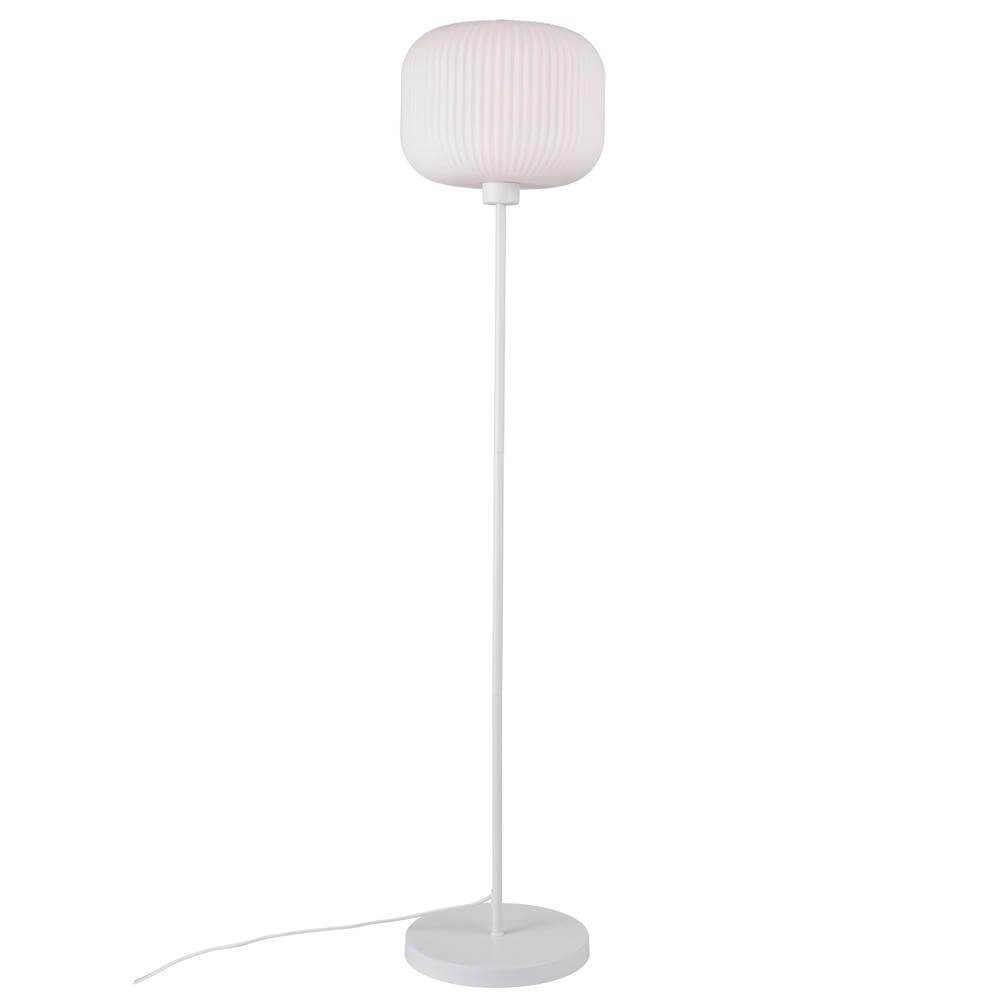 Vloerlamp Milford wit