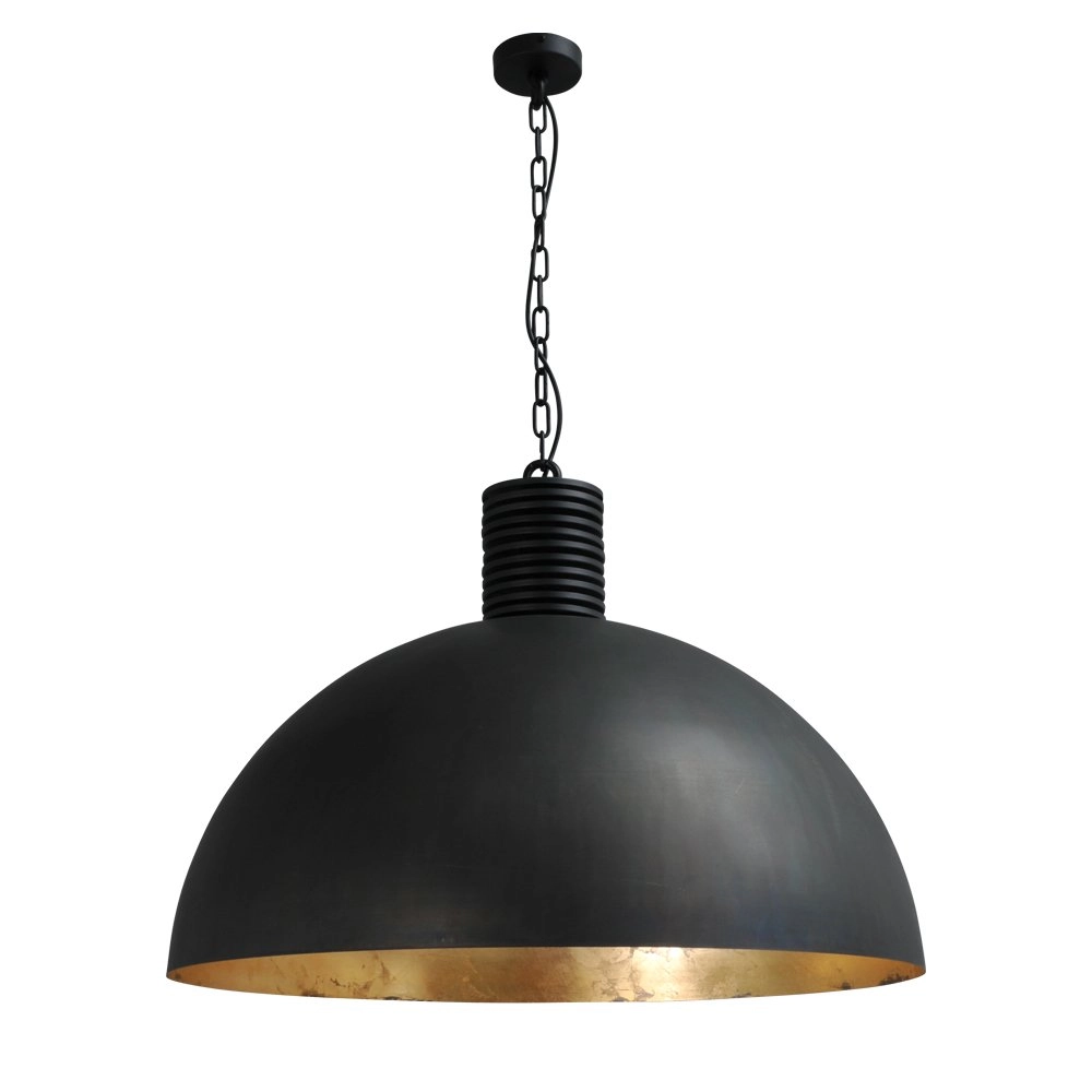 Hanglamp Industria Gold 80 Bud Landelijk